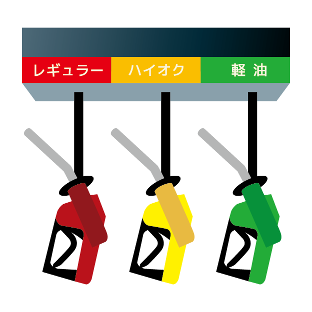 ガソリン給油ノズルのイメージ画像